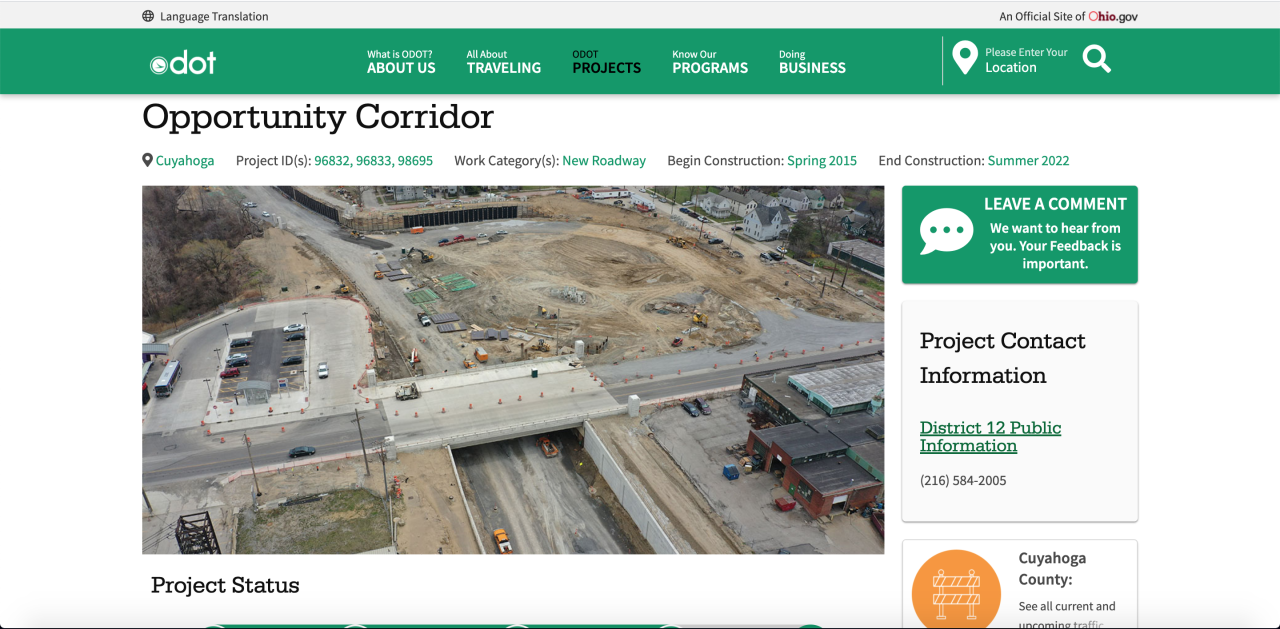 Opportunity Corridor 2