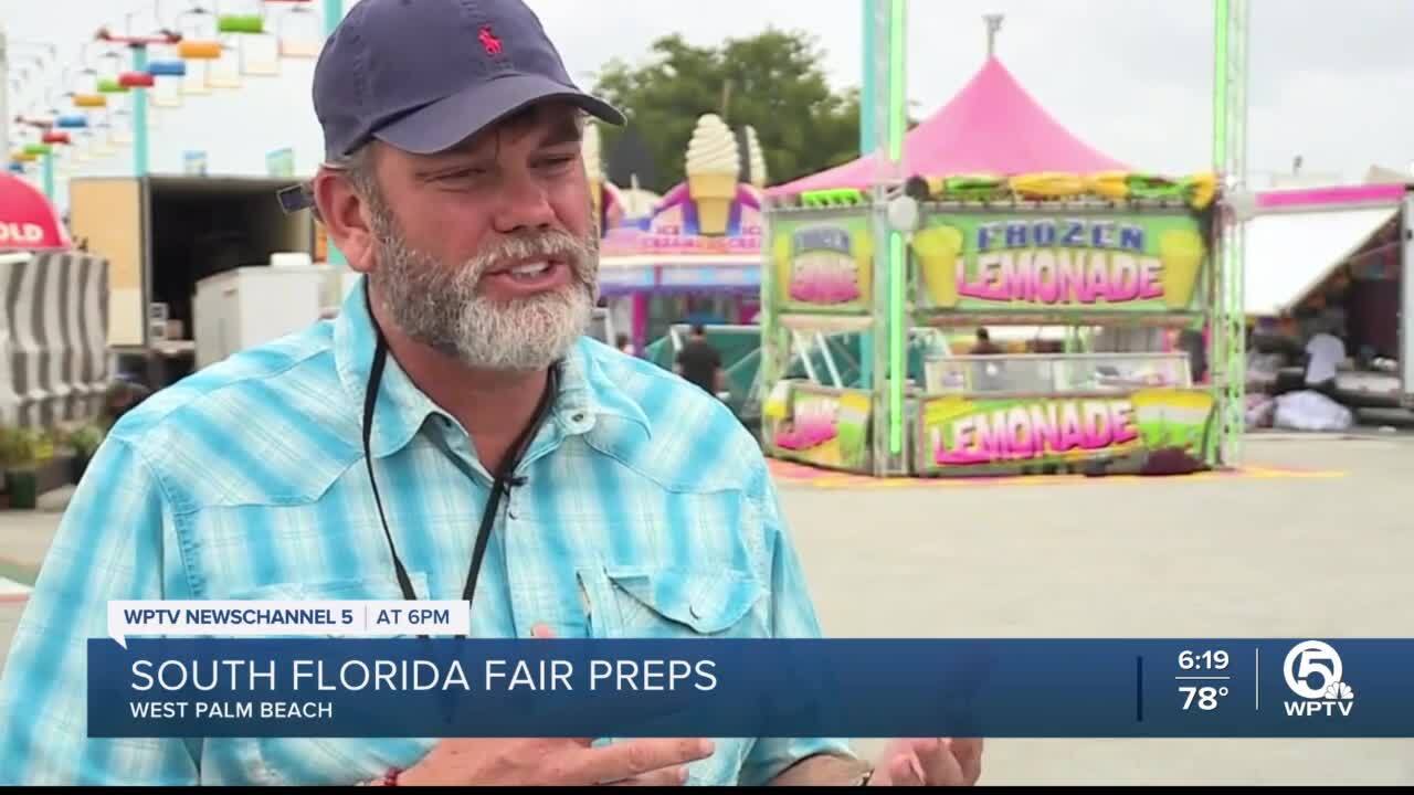 Gary Zaitshik says the toughest job to set up is the Ferris wheel. Jan. 9, 2024