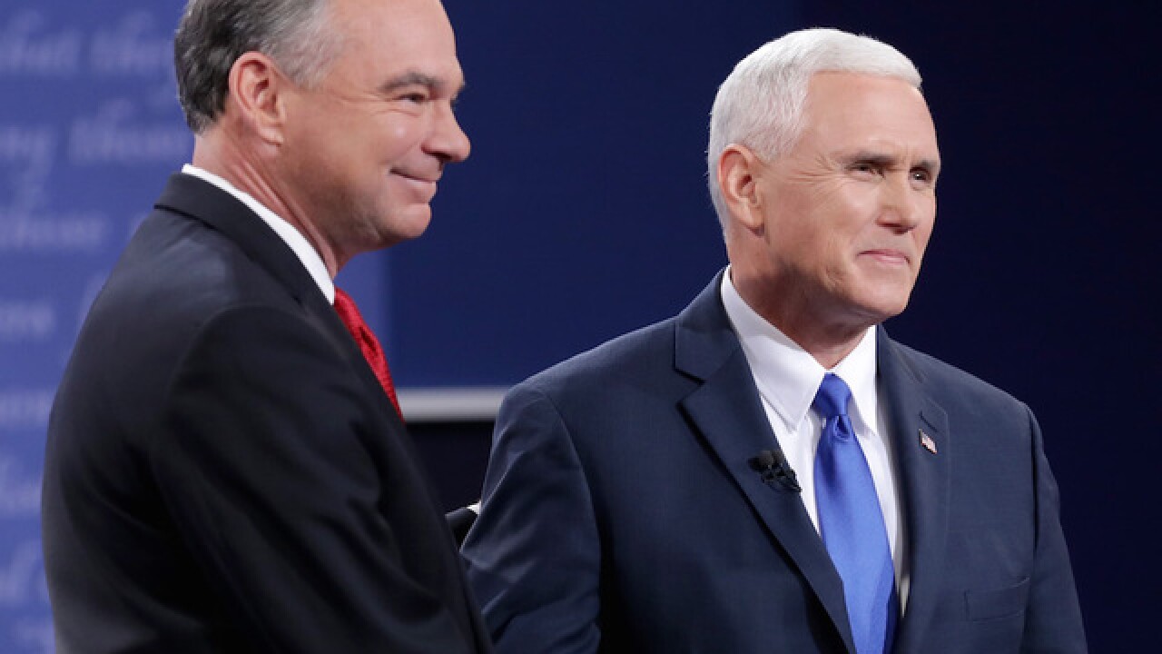 Recap of the vice presidential debate