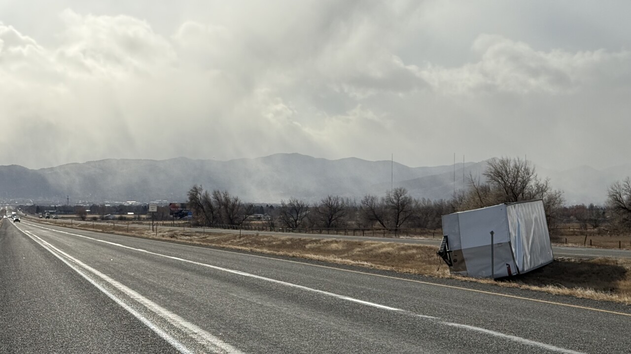 Damaging wind rips through Montana