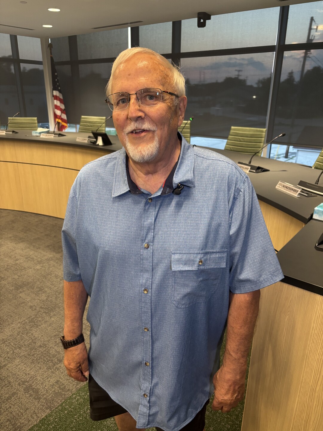 Jim Hovland is the new village president in Kewaskum