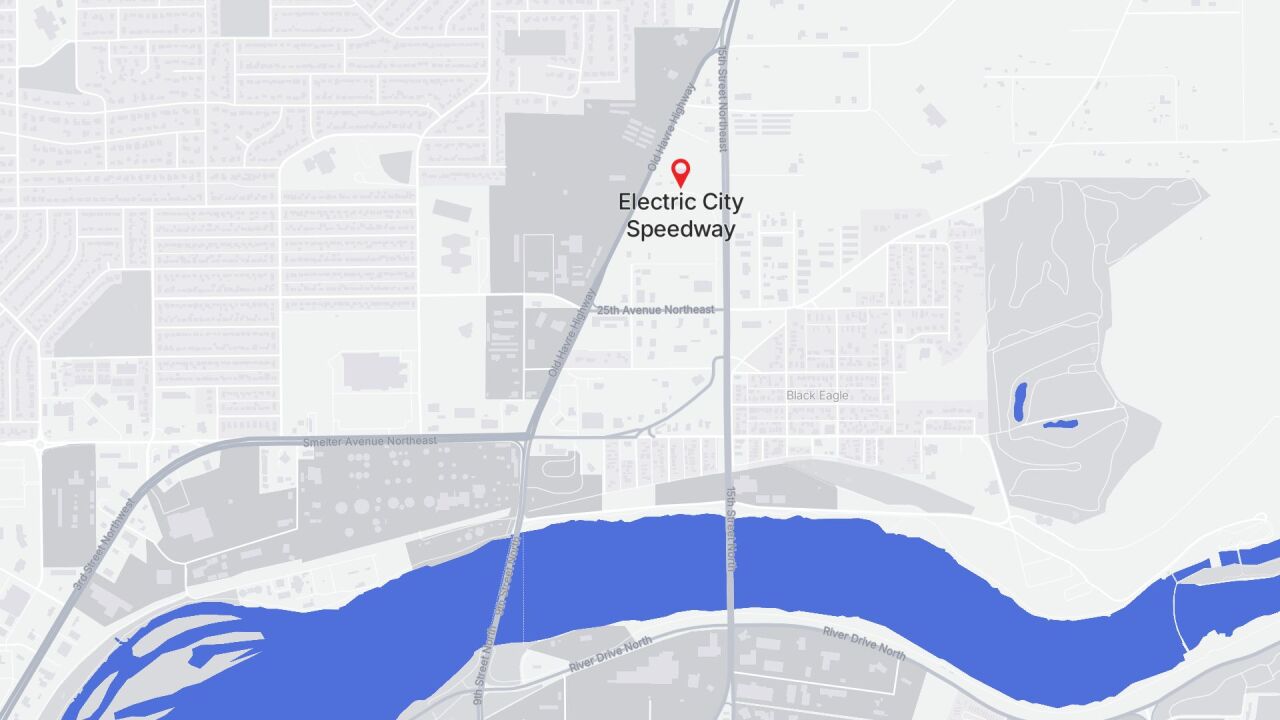 electric city speedway map