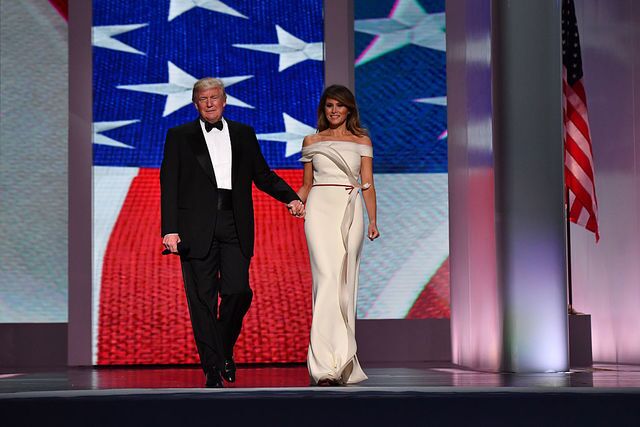 First Lady inaugural ball gowns