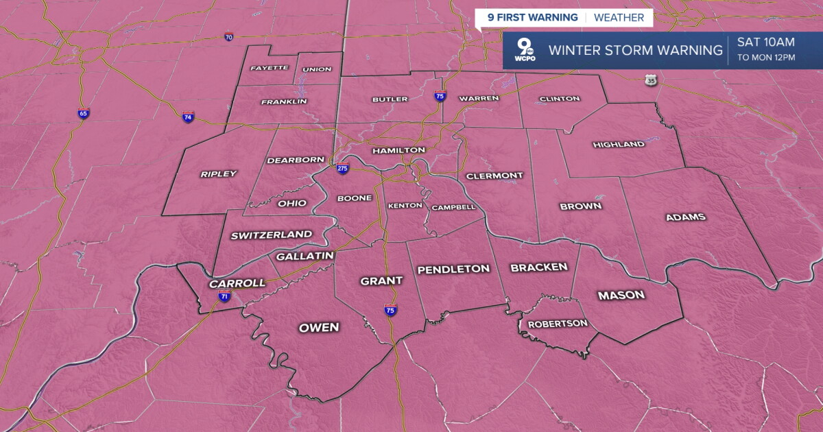 Timeline: When is snow supposed to start?