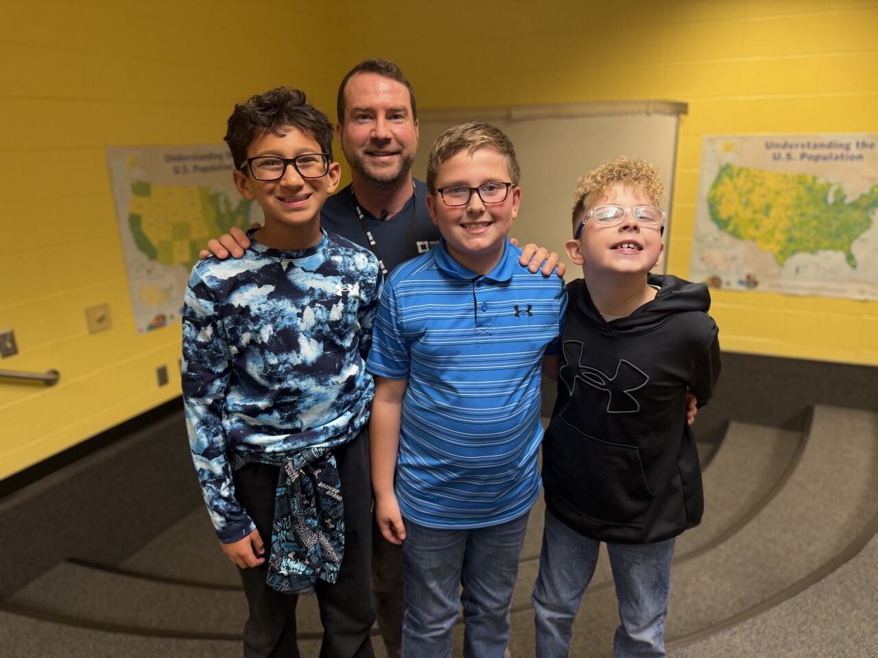 Brad Reiser and his mentees