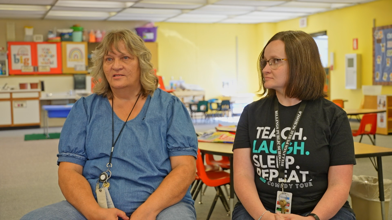 Cindy Keller and Helen Joda