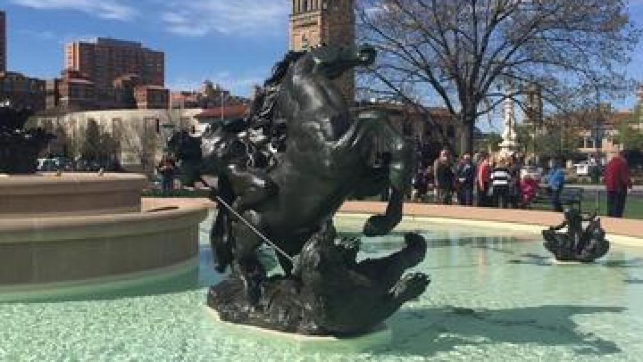 Fountain Day: KC fountains flow for spring!