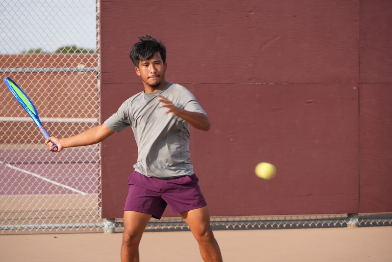 Tuloso-Midway tennis senior David Guerrero