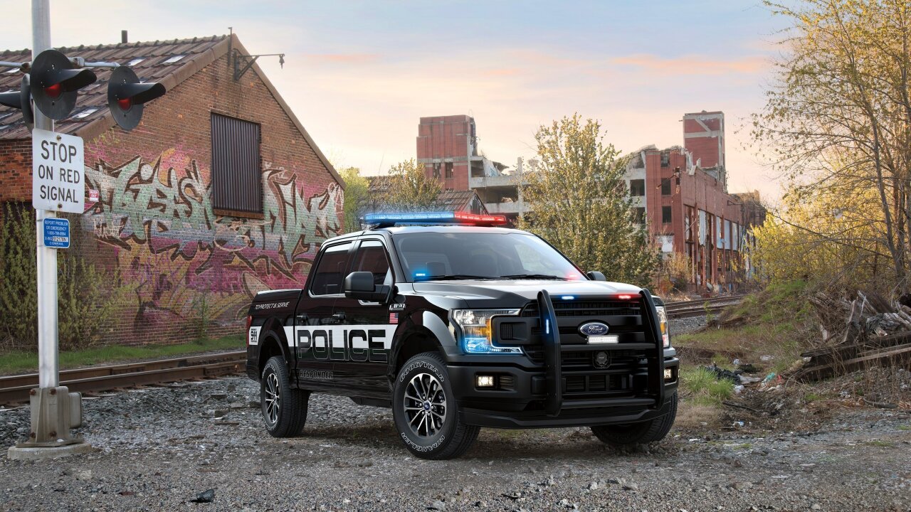 Ford Reveals First Ever F 150 Police Truck