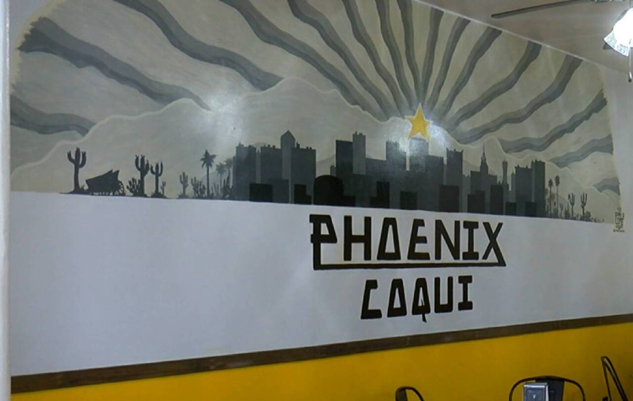 Phoenix Coqui mural by Pablo Luna |Alexis Carbajal