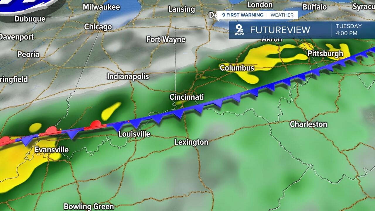 Rain Chances Stay for Tuesday and Wednesday