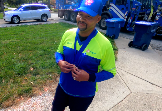 Danny receives the Jefferson Award