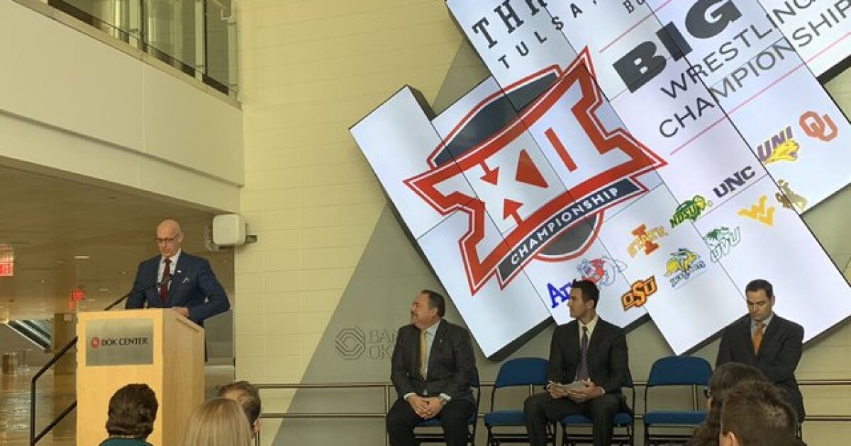 Big 12 wrestling championship to remain in Tulsa