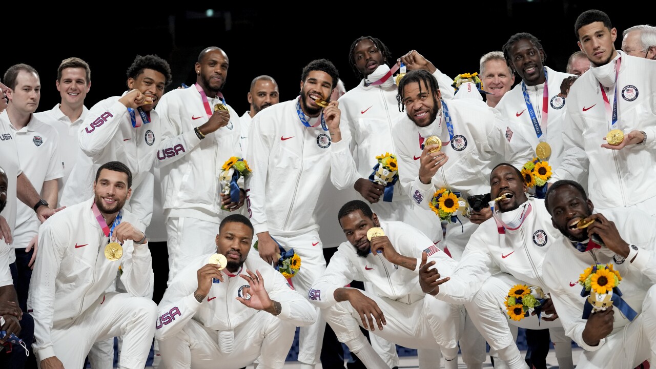 Watch Team USA's men's basketball team win its fourthstraight Olympic