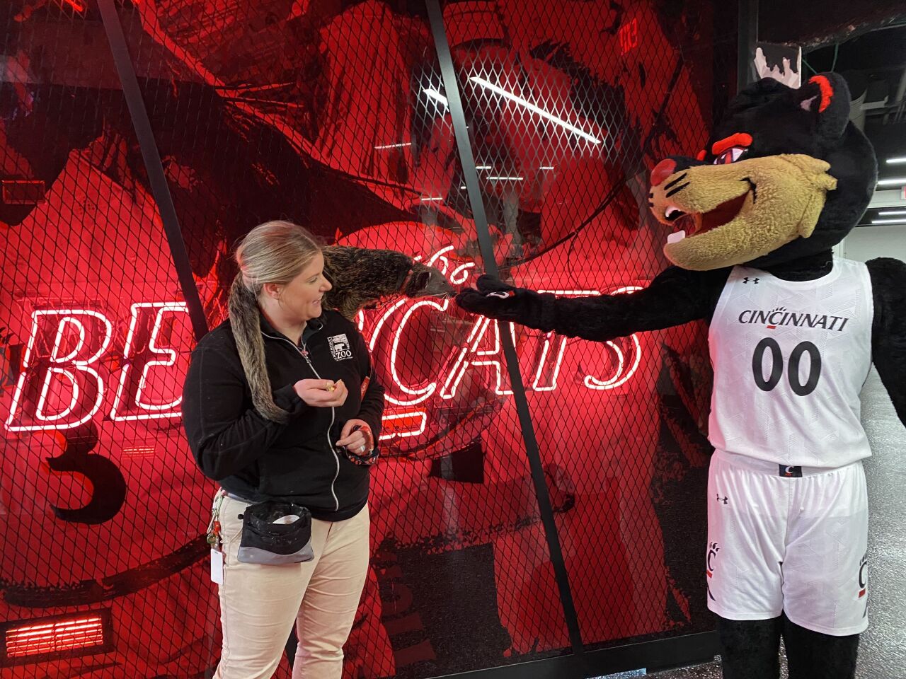 WCPO lucille meets mascot.jpeg