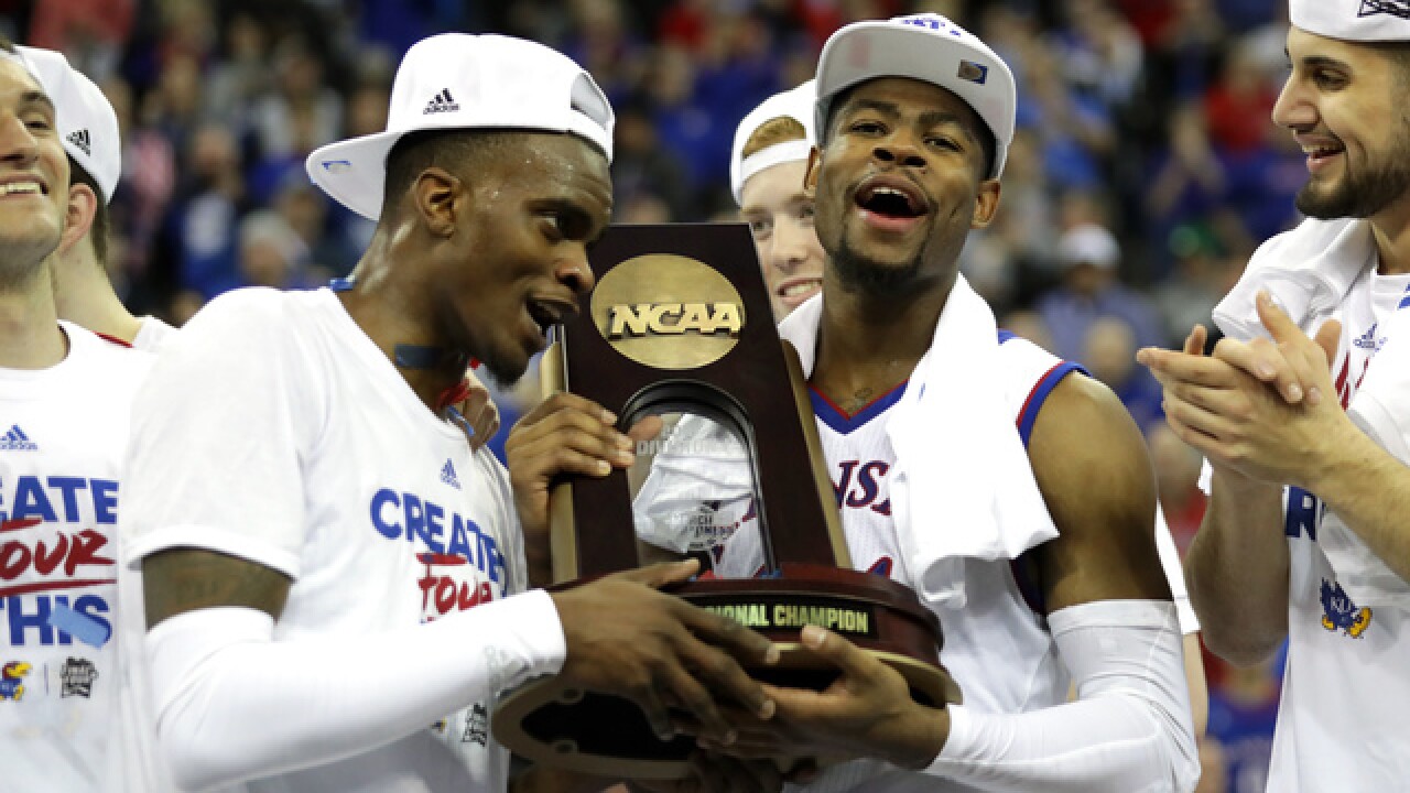 Kansas gets past Duke in OT in Omaha for a spot in the Final Four