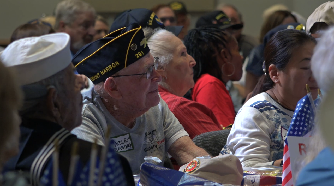 honor flight san diego end of wwii celebration 8/11/24
