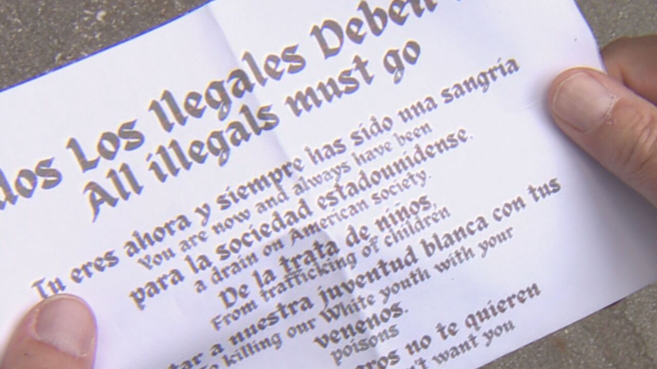 Racist flyer All illegals must go.jpeg