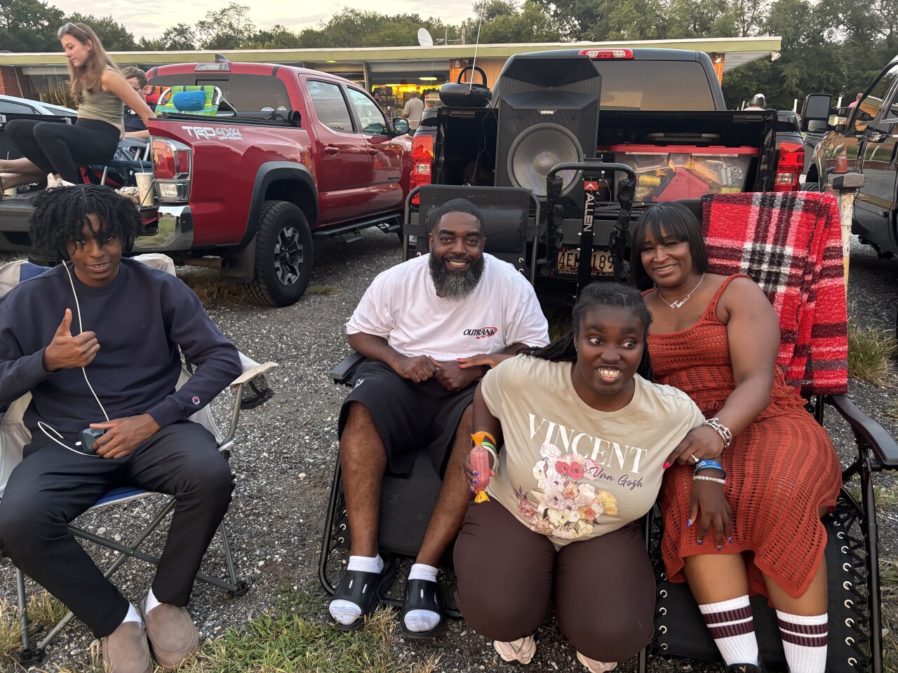 The Thompson Family at Bengie's