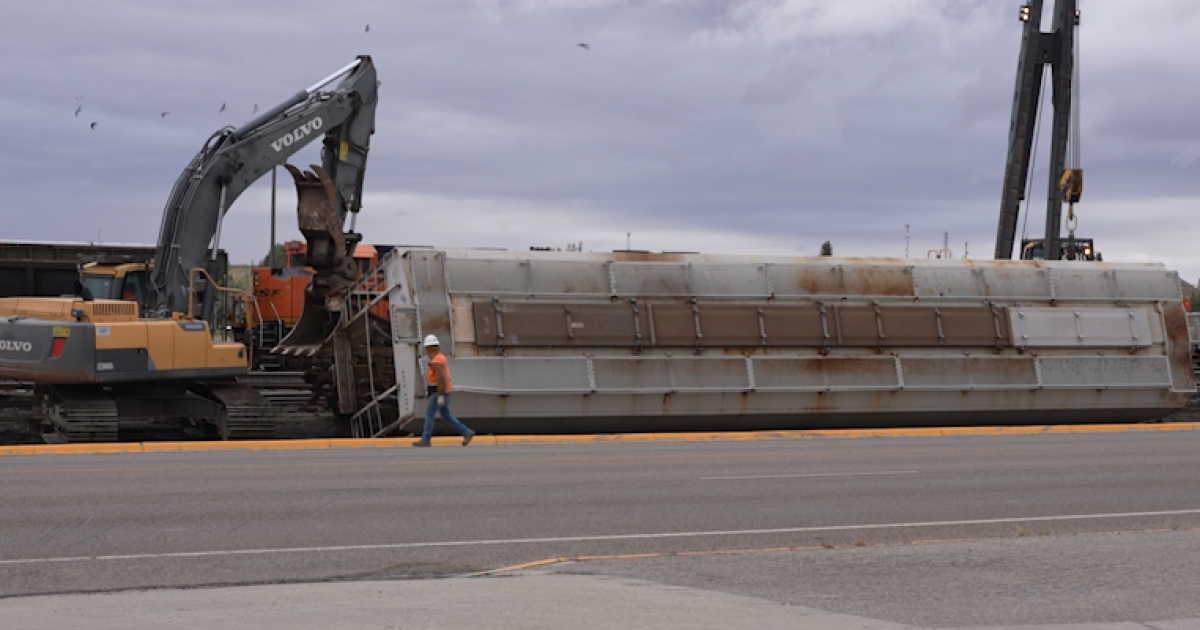 Coverage image for: Sheriff: Multi-car train derailment reported north of Roosevelt Highway, public asked to avoid area