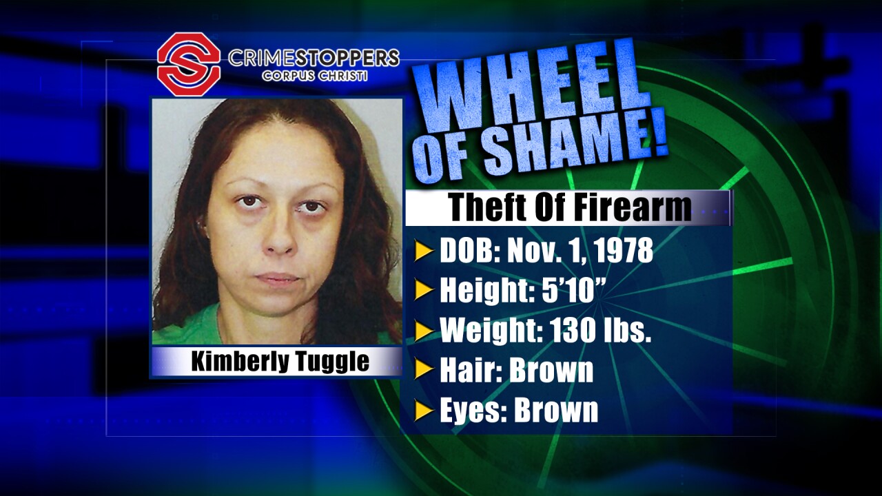 Wheel Of Shame Fugitive: Kimberly Tuggle