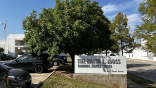 David L Moss (jail exterior sign)