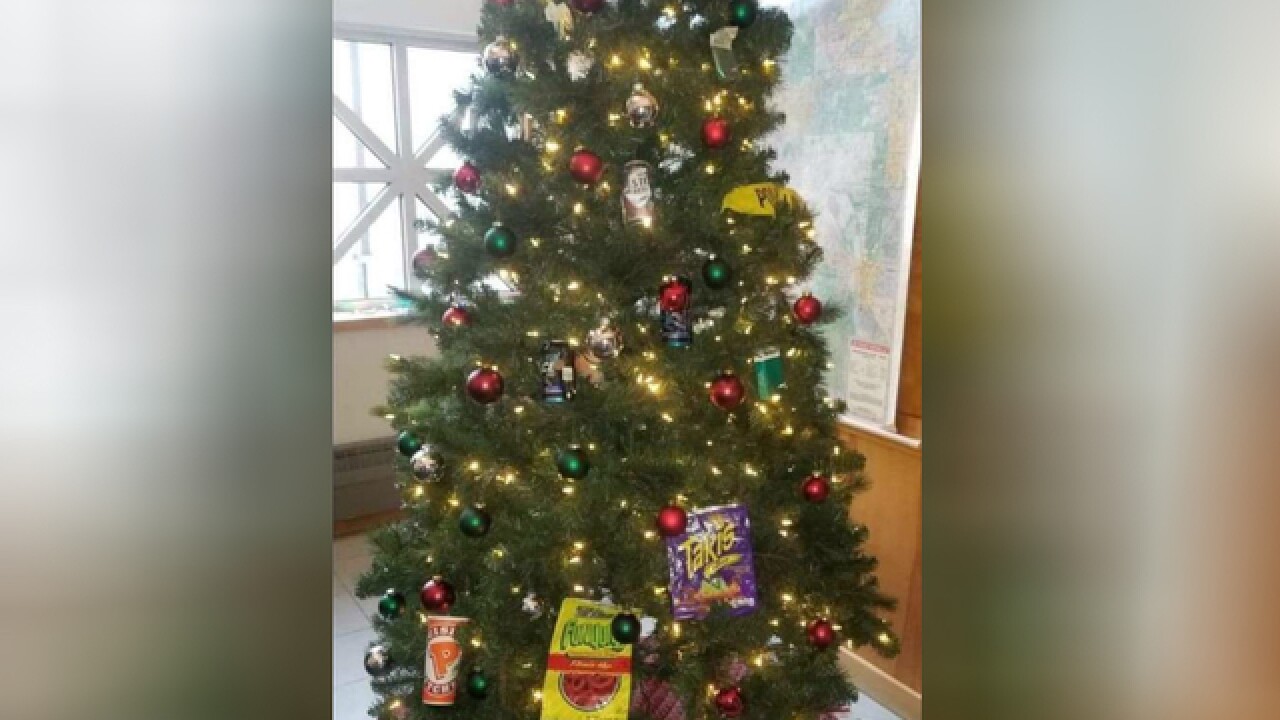 Two Minneapolis Officers Put On Leave After Decorating Precinct With A Racist Christmas Tree