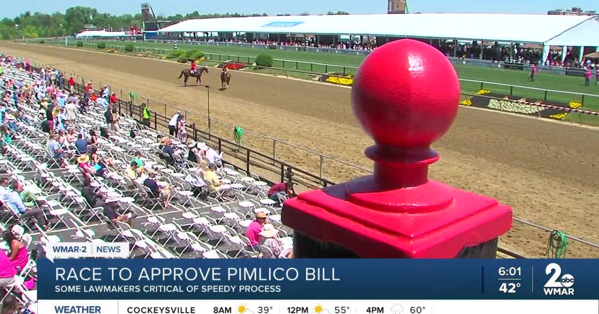 Concerns surround bill allowing state to take over Pimlico Race Course Concerns surround bill allowing state to take over Pimlico Race Course