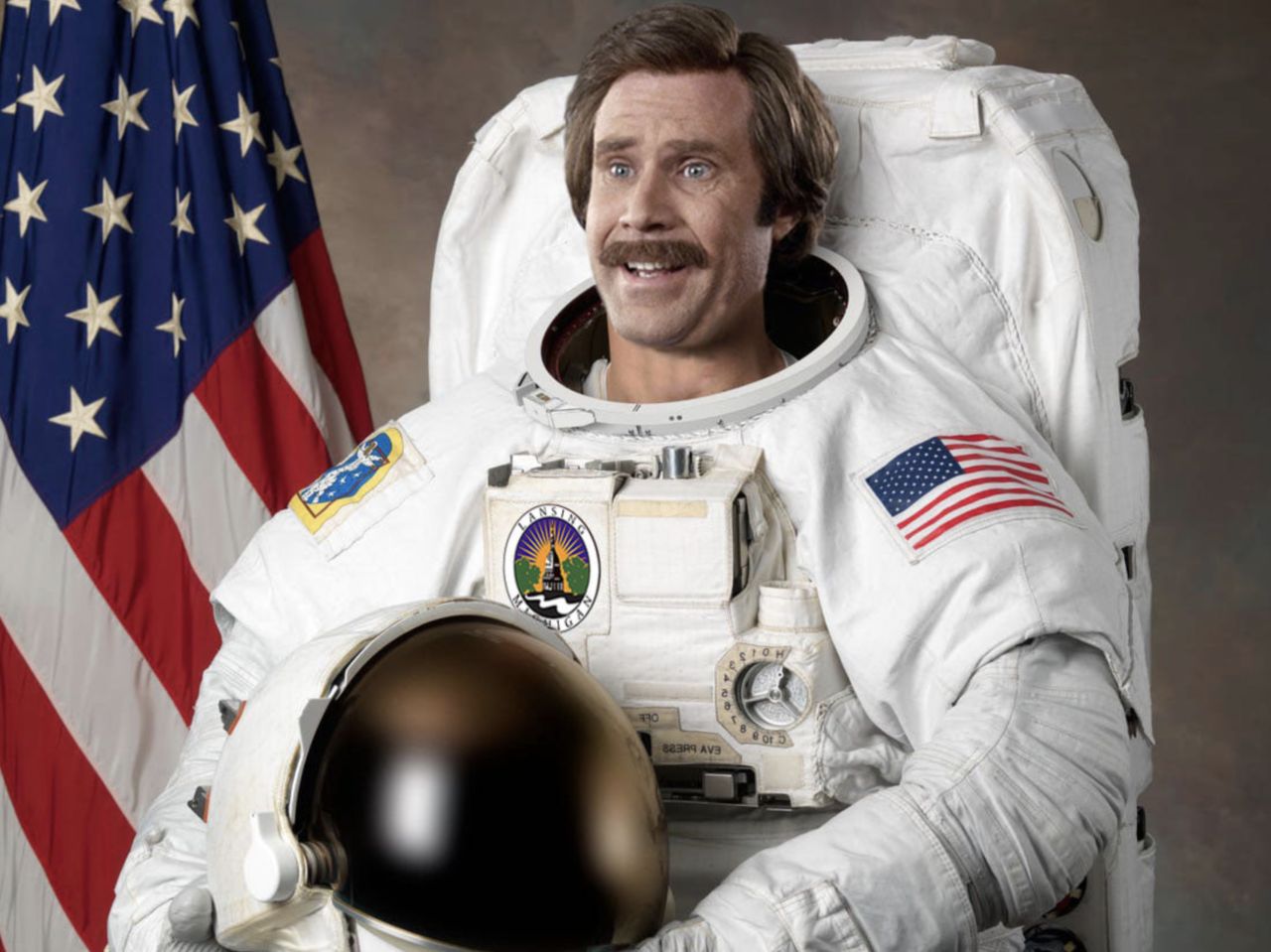 Ron Burgandy promises more space exploration