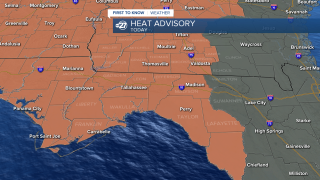 Heat Advisories in effect Tuesday with heat indices in the triple digits