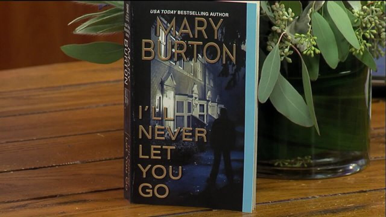 Bestselling author Mary Burton introduced her latest thriller, ‘I’ll Never Let You Go’