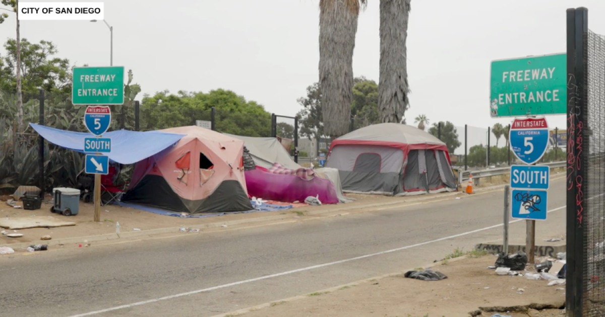 Agreement allows San Diego to clear homeless encampments along downtown freeways