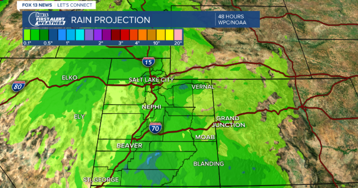 Storms move into Utah; Flash flood warning issued for Zion NP