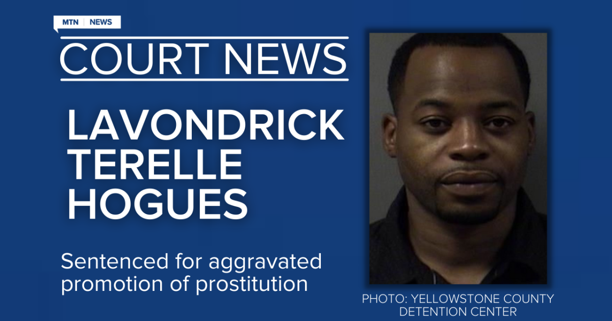 Man sentenced to prison in Montana for human trafficking