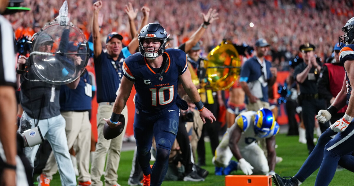 Bo Nix and Talanoa Hufanga lead the Broncos past the Rams 30-26 in a Sunday night thriller