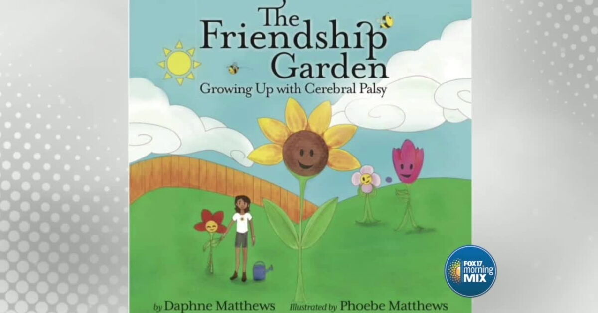 Twin sisters write and illustrate children's book about growing up with cerebral palsy