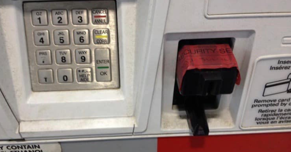 illegal atm skimmer