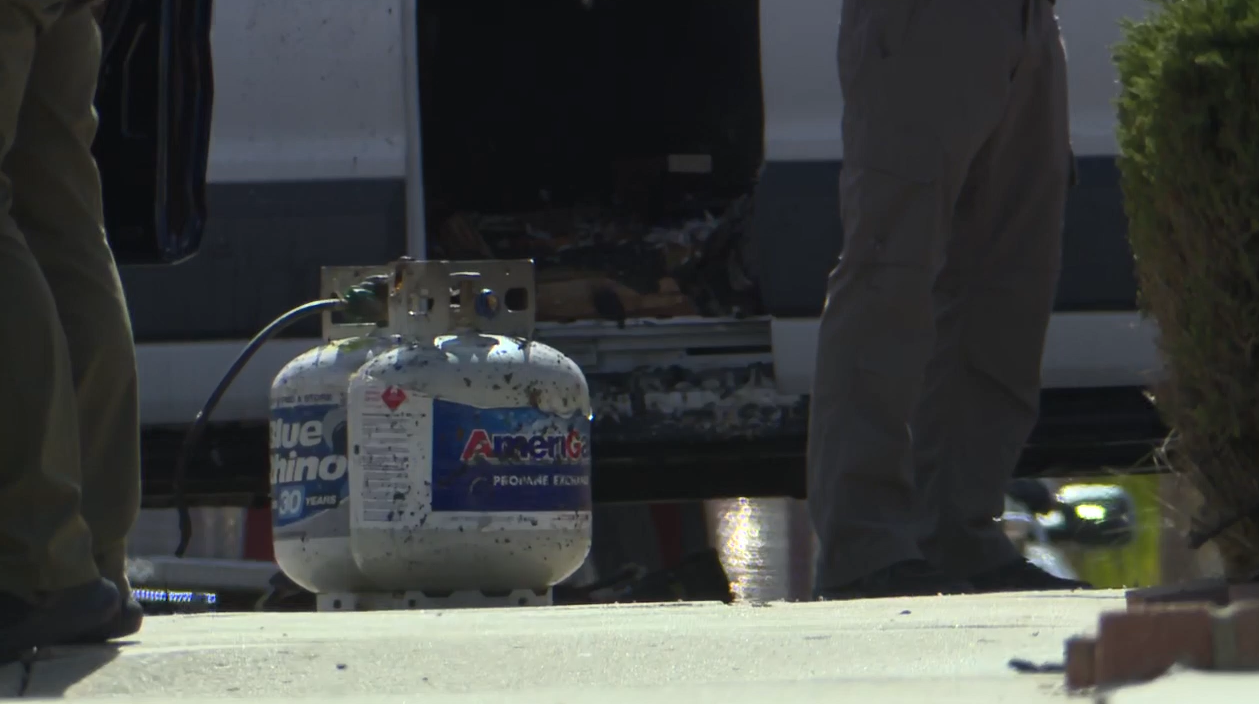propane tanks vehicle fire 10/29/24