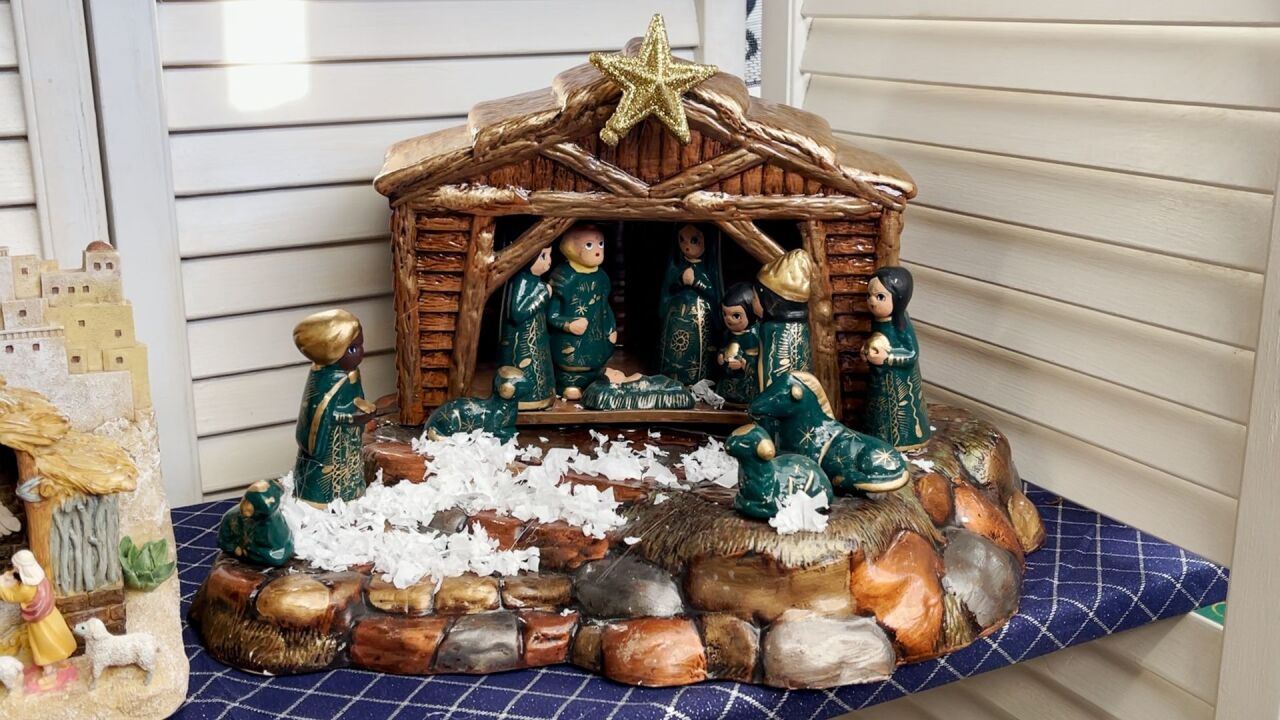 Great Falls woman is selling her cherished Christmas nativity collection