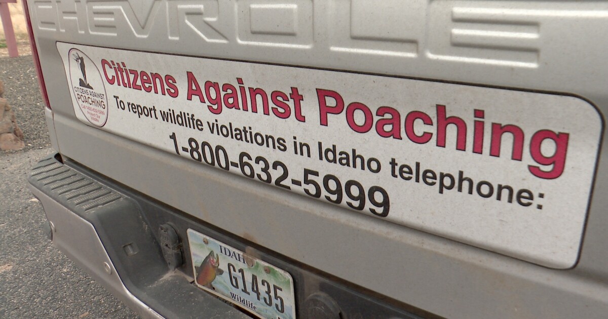 Citizens Against Poaching hotline helps protect Idaho's wildlife resources