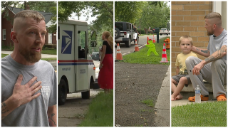 Mail delivery drama in Waterford
