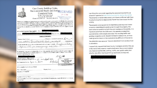 Dorsett Hill Haunt Complaint