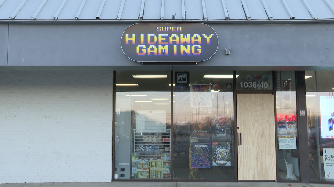 Super Hideaway Gaming broken into