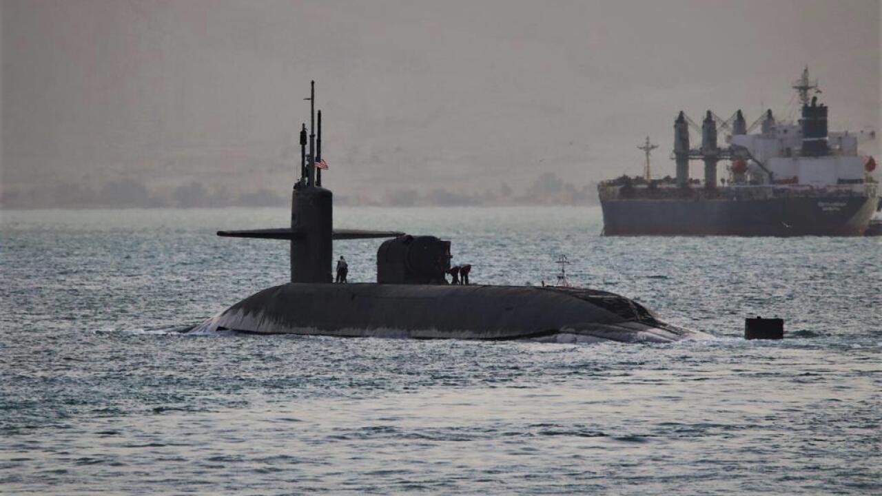 Gulf Tensions US Submarine