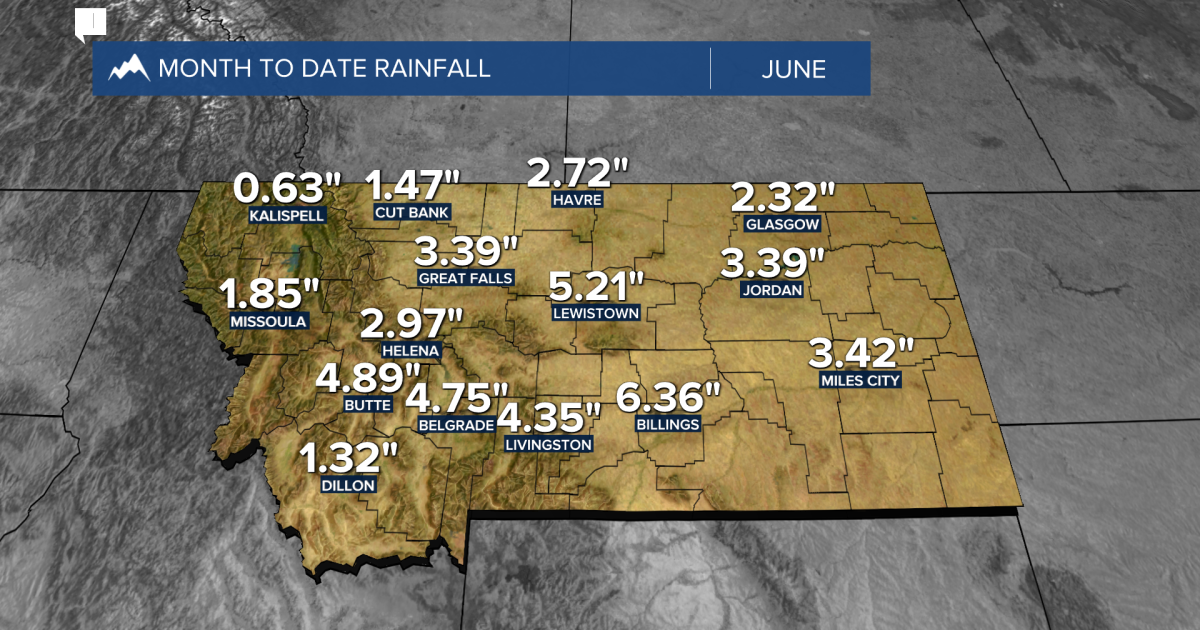 Afternoon thunderstorms will continue for several more days over SW Montana