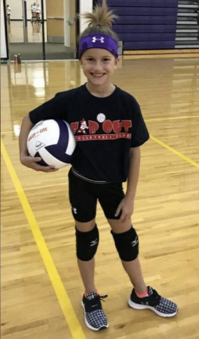 Mallory at 8 years old