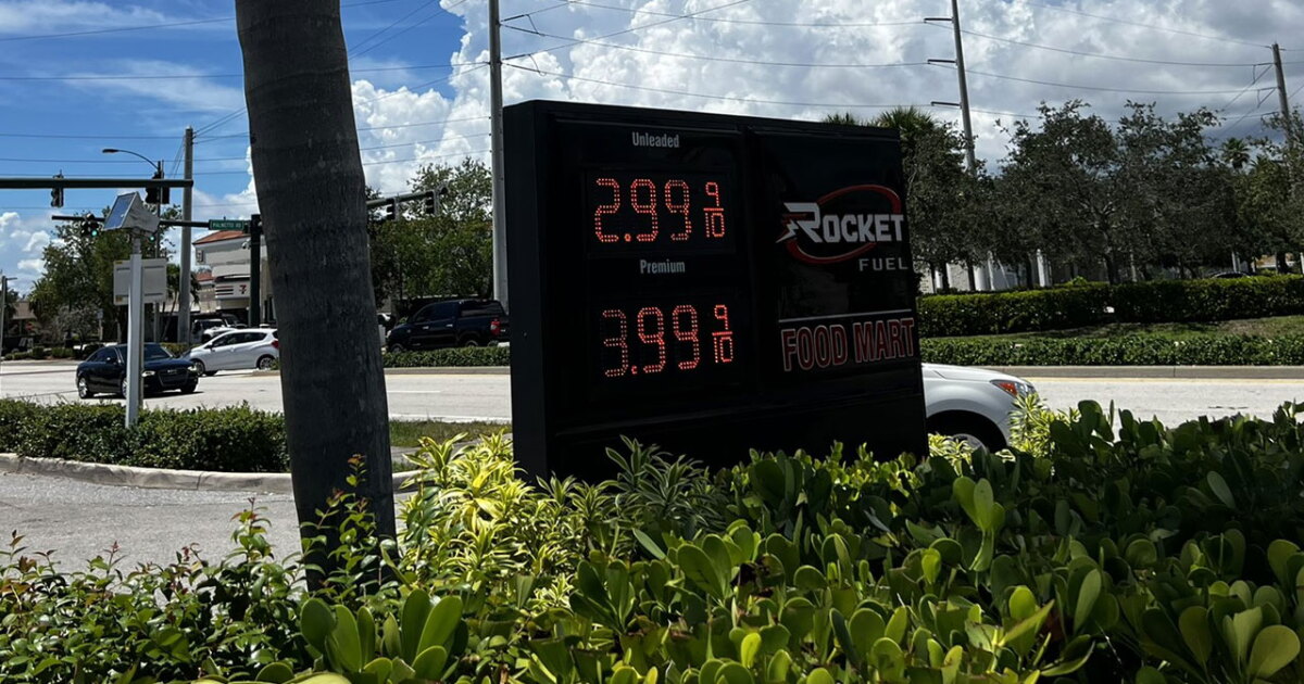 Gas below $3 per gallon at some Palm Beach County gas stations