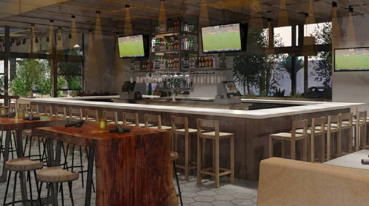 “We have a square bar with -you know - the wrap around TVs- so you know- we’re not going to ignore the fact that people like to watch sporting events and especially in that location with that proximity to the arena and to the stadium,"said Woodbury.