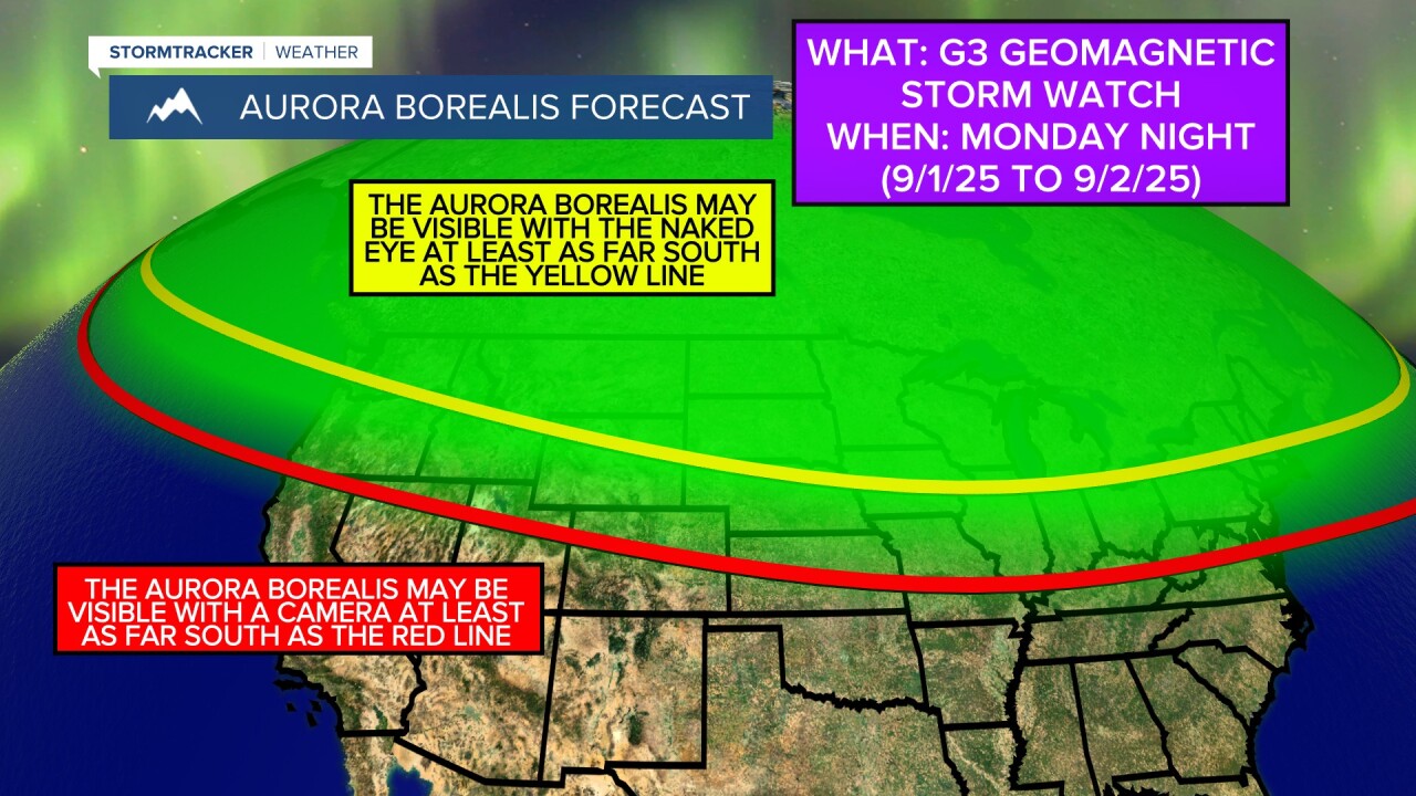 Aurora Forecast 8-31-25