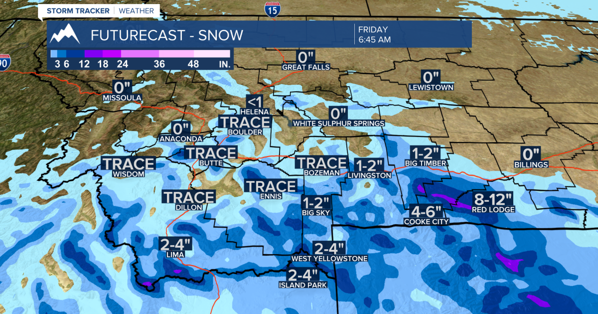 Strong winter storm to pass through the central Rockies and southern ...